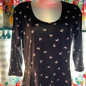 Black Valentine’s Day Dress